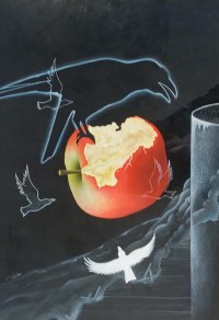 Mutaib Shah, 20 x 30 Inch, Acrylic on Canvas, AC-MTS-002